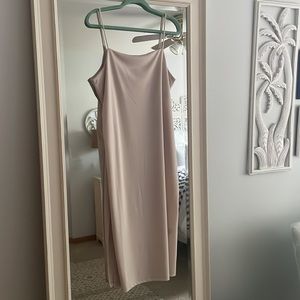 Beautiful dress with slit